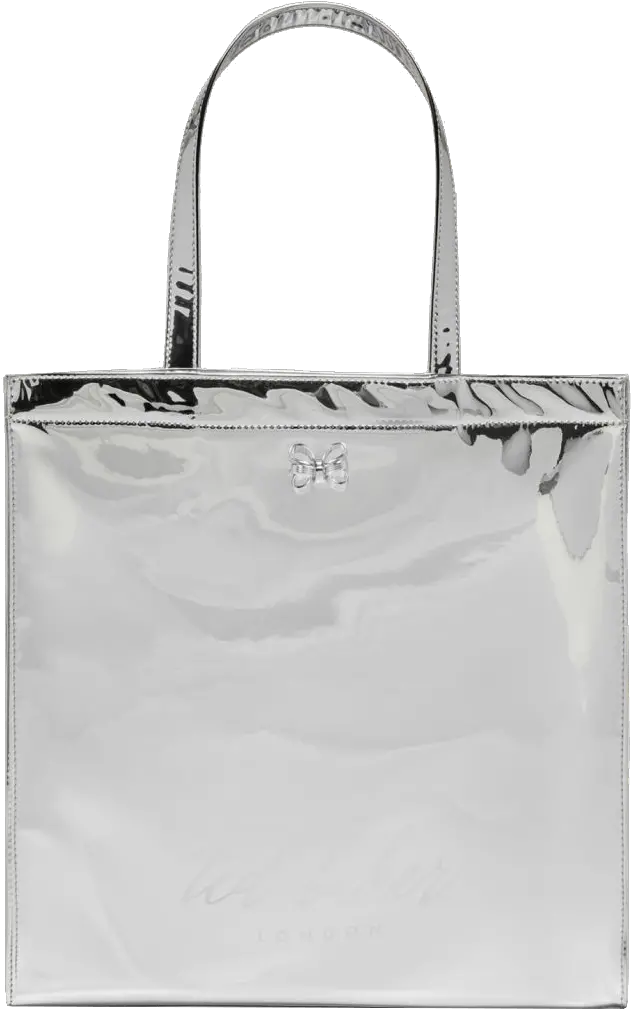 Ted Baker Silver Handbag Buy Clothes Shoes Online Prada Png Ted Baker Bow Shopper Icon Bag