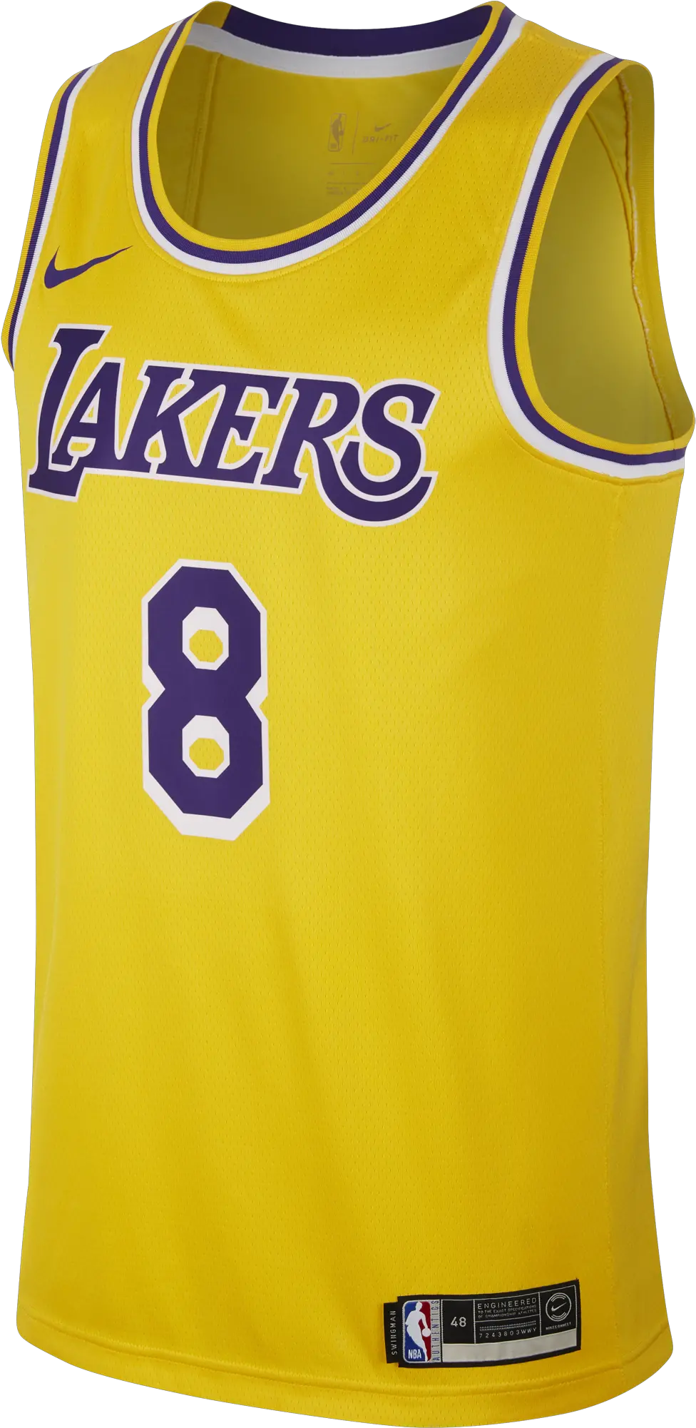 Nike Nba Los Angeles Lakers Kobe Bryant Sports Jersey Png Kobe Bryant Transparent