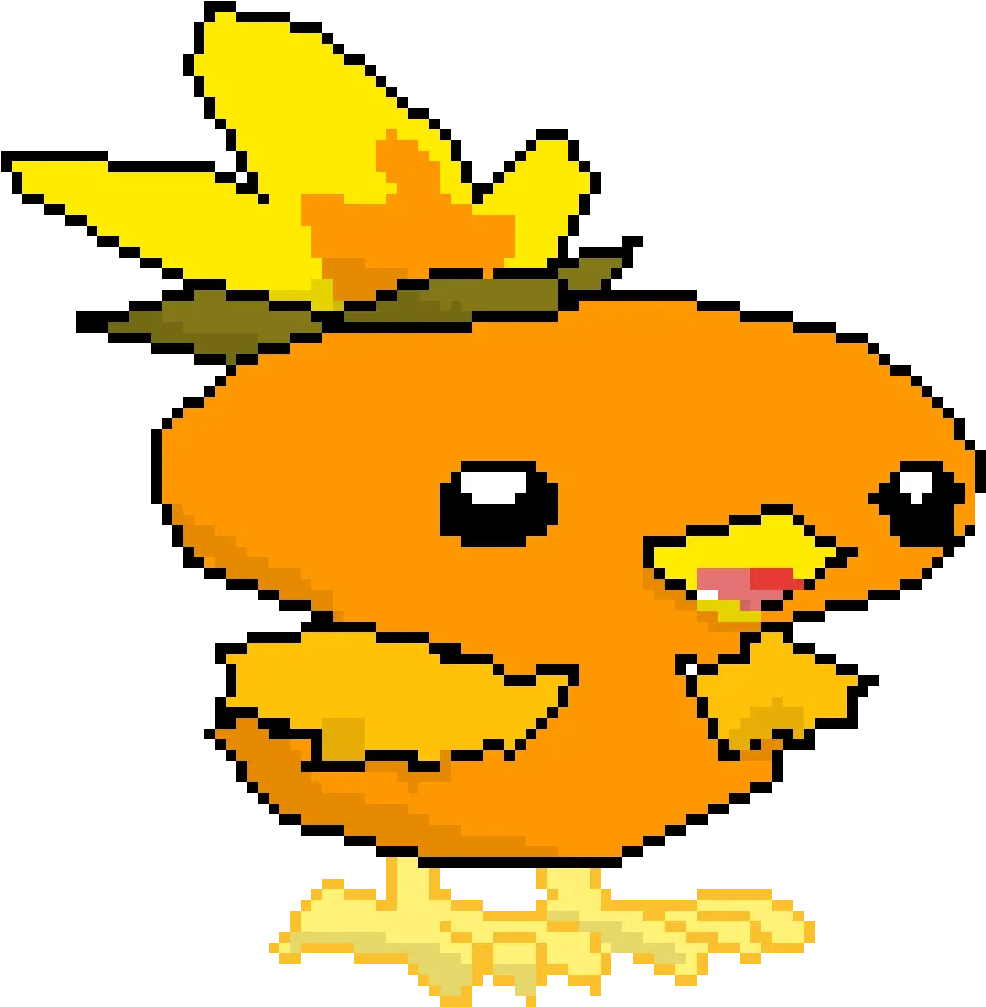 Pixilart Mystery Dungeons Torchic By Togo Weihnachtsmaus Png Torchic Png