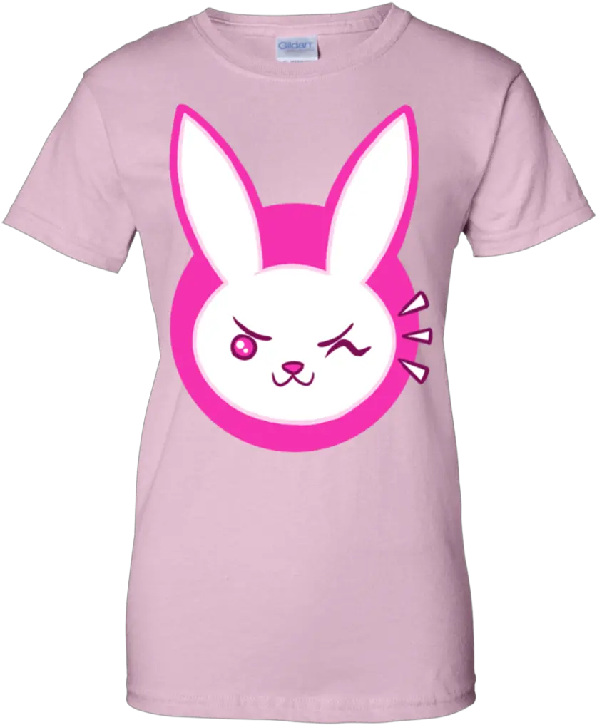 Dva Overwatch Shirt Full Size Png Download Seekpng Domestic Rabbit Dva Png