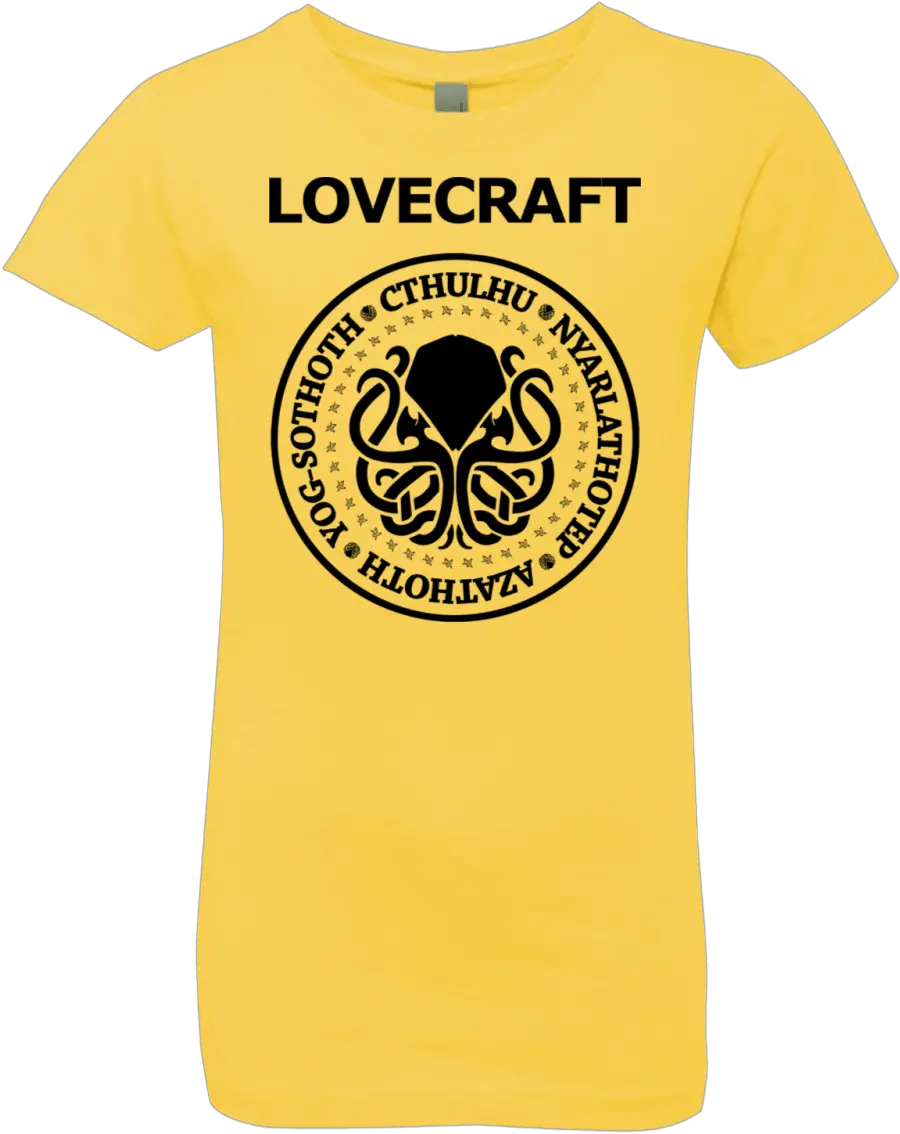 Lovecraft Girls Premium T Shirt Kraken Png Cthulhu Icon Png