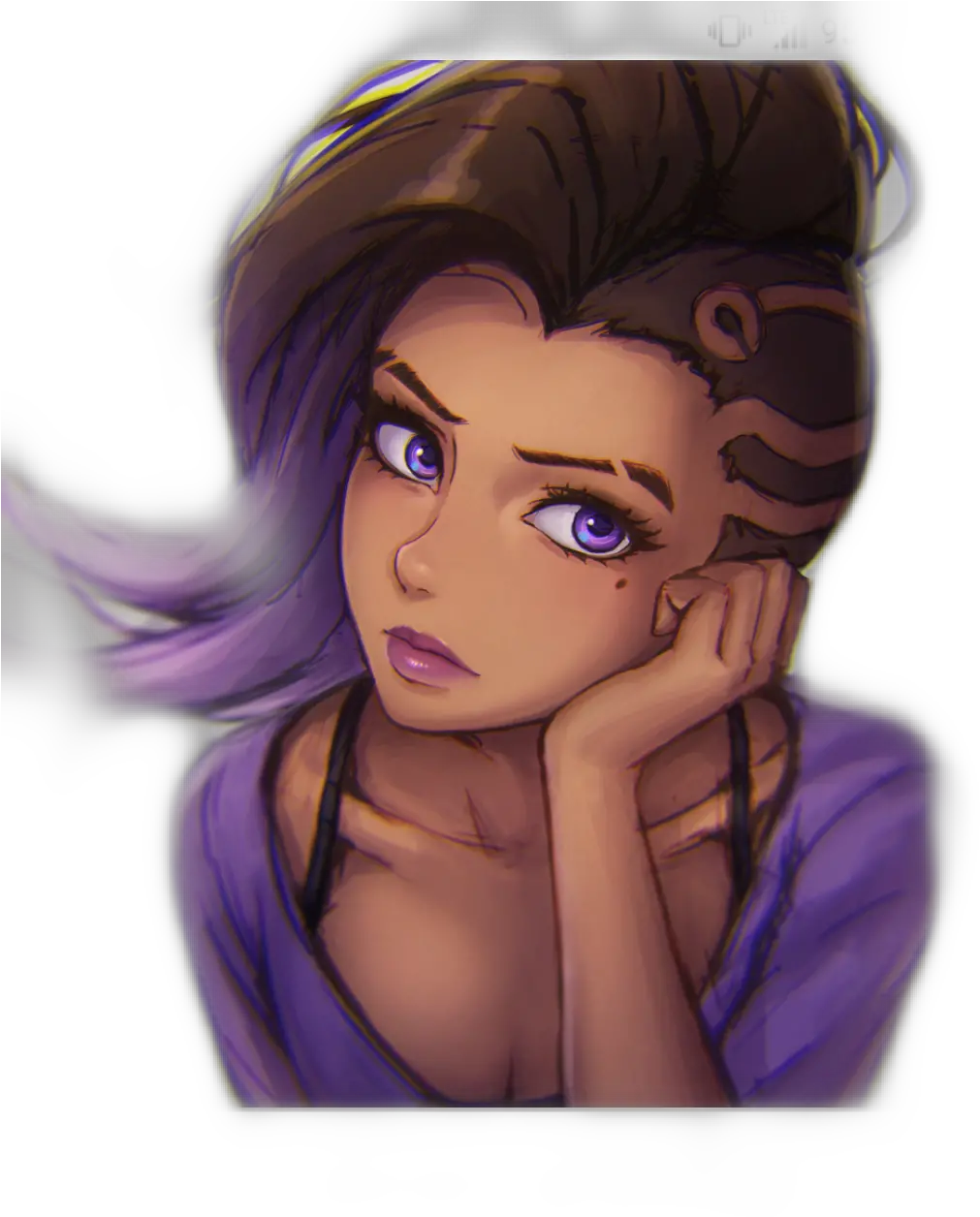 Sombra Overwatch Sombraoverwatch Sombra Overwatch Art Png Sombra Overwatch Png