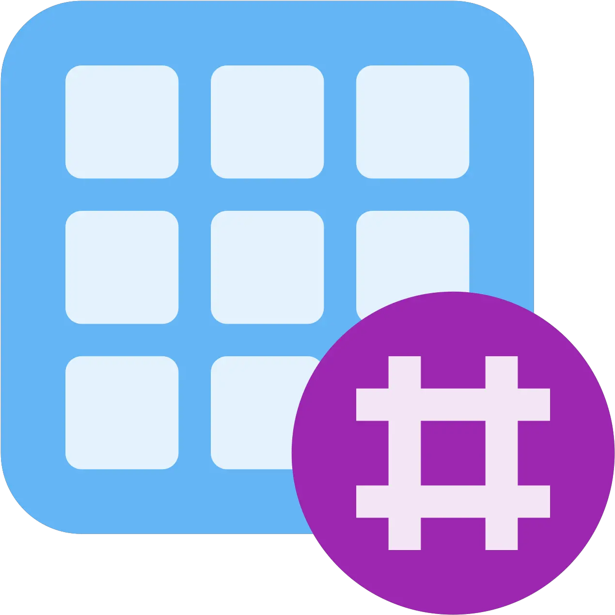 Hashtag Activity Grid Icon Icon Png Hashtag Icon Png