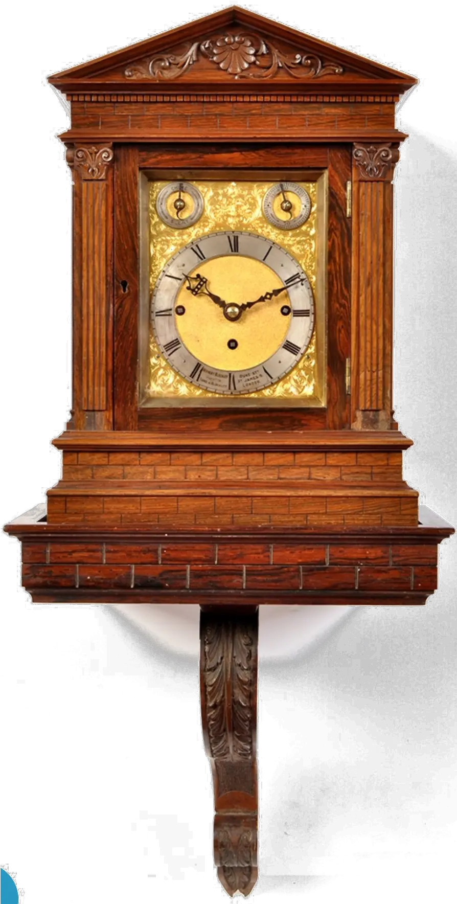 Bracket Clock Download Free Transparent Antique Png Bracket Png