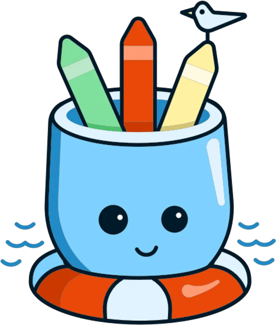 Nordicdesign 2019 Happy Png Glue Stick Icon Kid