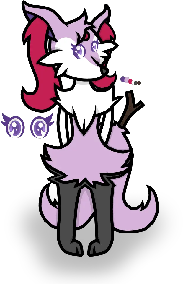 My Ocs Velvet The Braixenespeon Fusion Pokécharms Espeon And Braixen Fusion Png Espeon Png