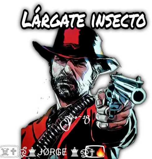 Sticker Maker Vaqueros Rdr2 Png Red Dead Redemption 2 Icon