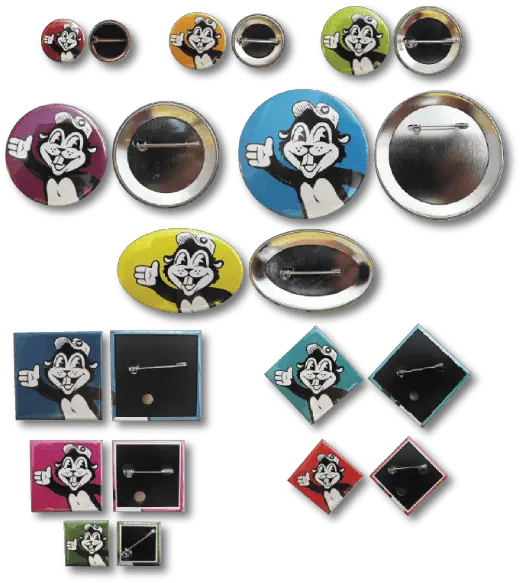 Custom Buttons Buy Custom Buttons Button Pins Fictional Character Png Finish Button Icon png