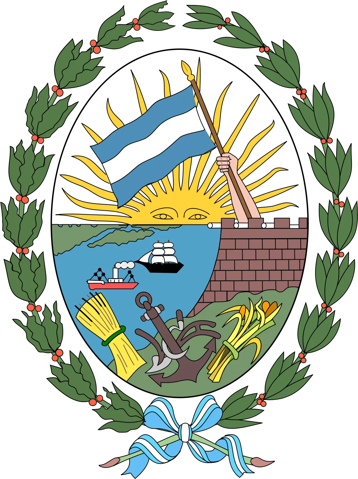 Rosario Argentina Flag Hd Png Download Rosario Argentina Flag Rosario Png