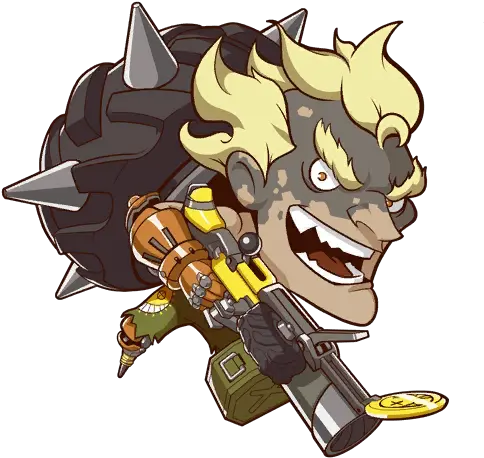 Junkrat Icon Overwatch Junkrat Cute Spray Png Widowmaker Png