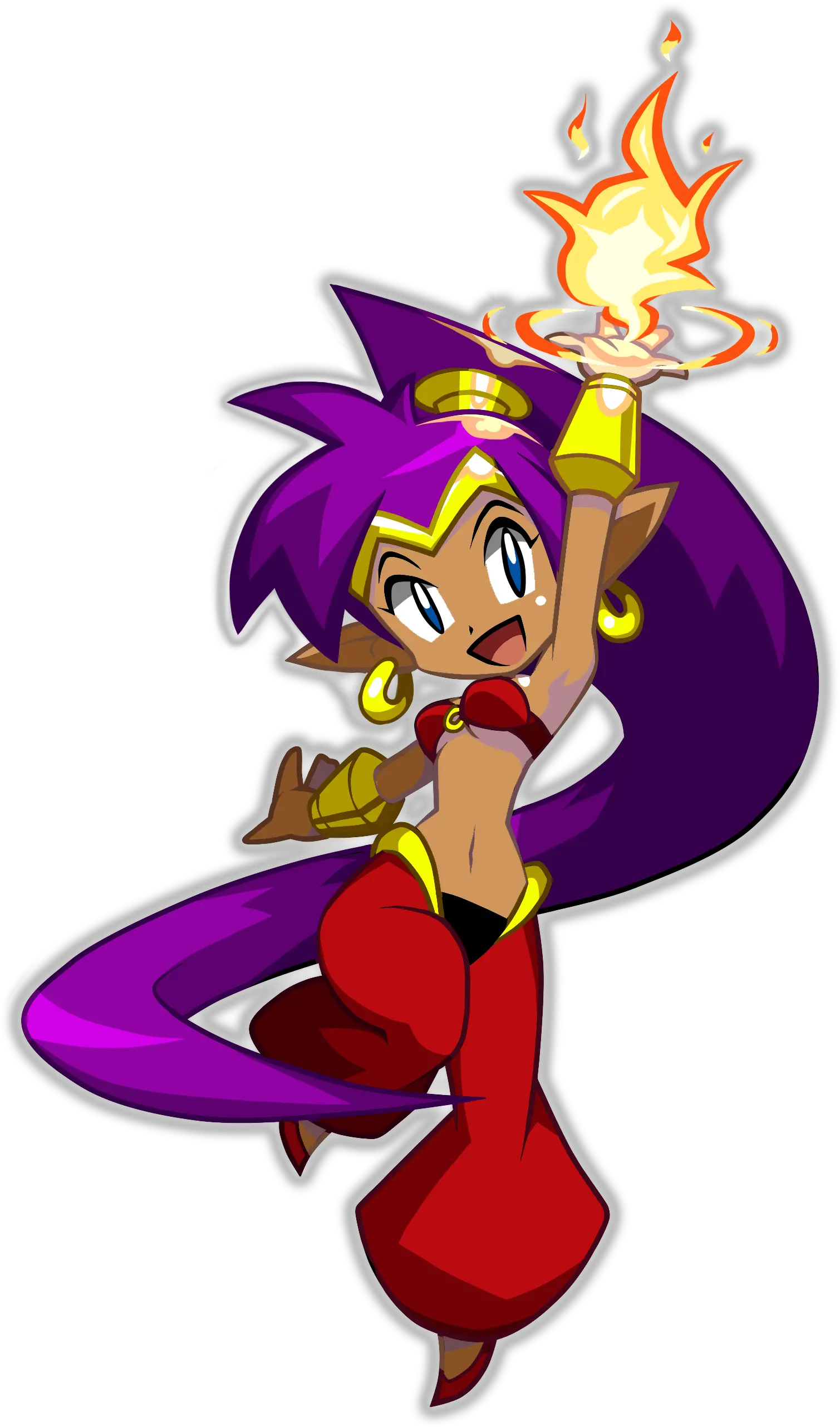 Shantae And 1 Drawn Character Shantae Half Genie Hero Png Shantae Png