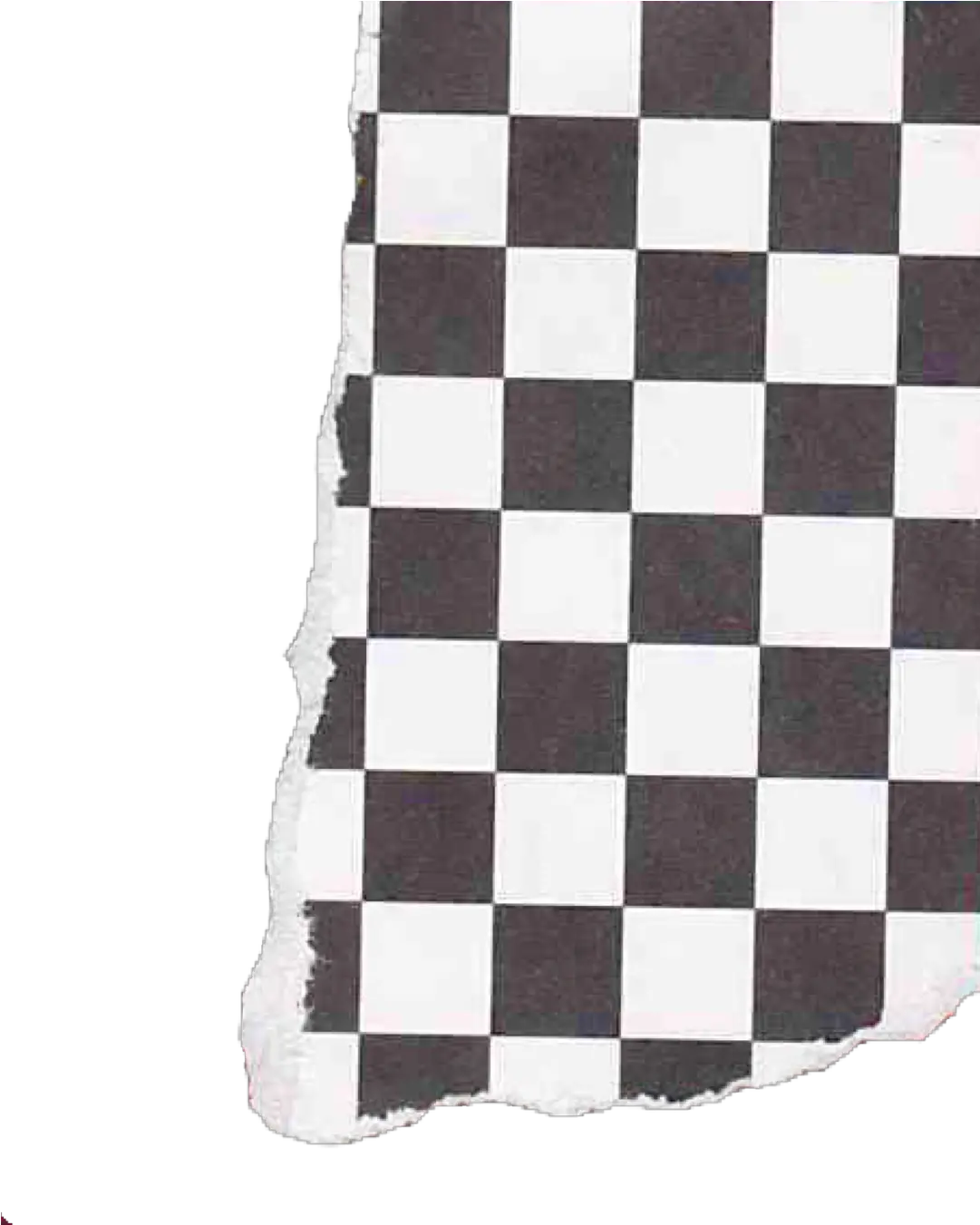 Tsvirukdi Tsviruk Paper Torn Rip Sticker By Stussy Checkered Mock Neck Png Torn Notebook Paper Png