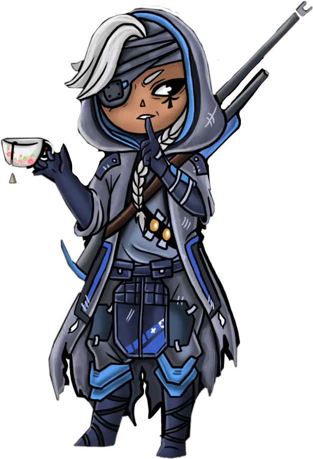 Ana Anaoverwatch Overwatch Cute Sticker By Poison Ana Overwatch Chibi Png Ana Overwatch Png