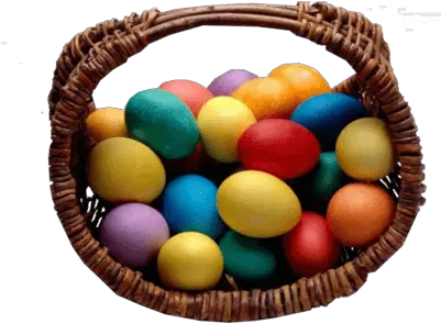 Coloured Easter Eggs Transparent Png Basket Of Easter Eggs Png Easter Eggs Transparent Background