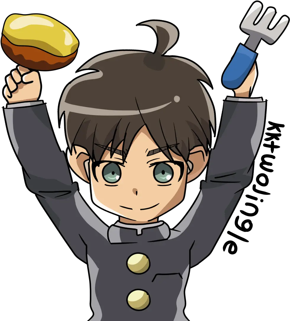 Aot Junior High Fanart Fanart Bertholdt Hoover Png Eren Png