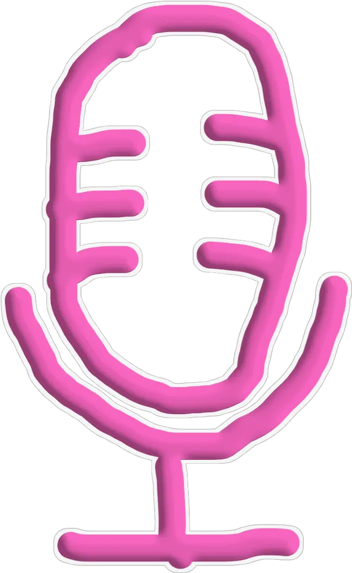 Radio Logopng Icon Neon Wallpaper Light Microphone Lamp Icon Png