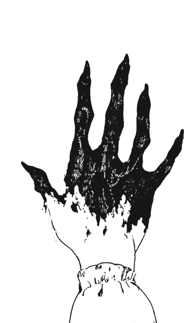 Png Anime Manga Hand Demon Totsukuni No Shoujo Hand Manga Transparent