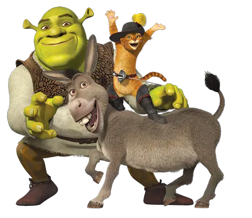 Shrek Movie Cat Donkey Shrek And Donkey Png Donkey Shrek Png
