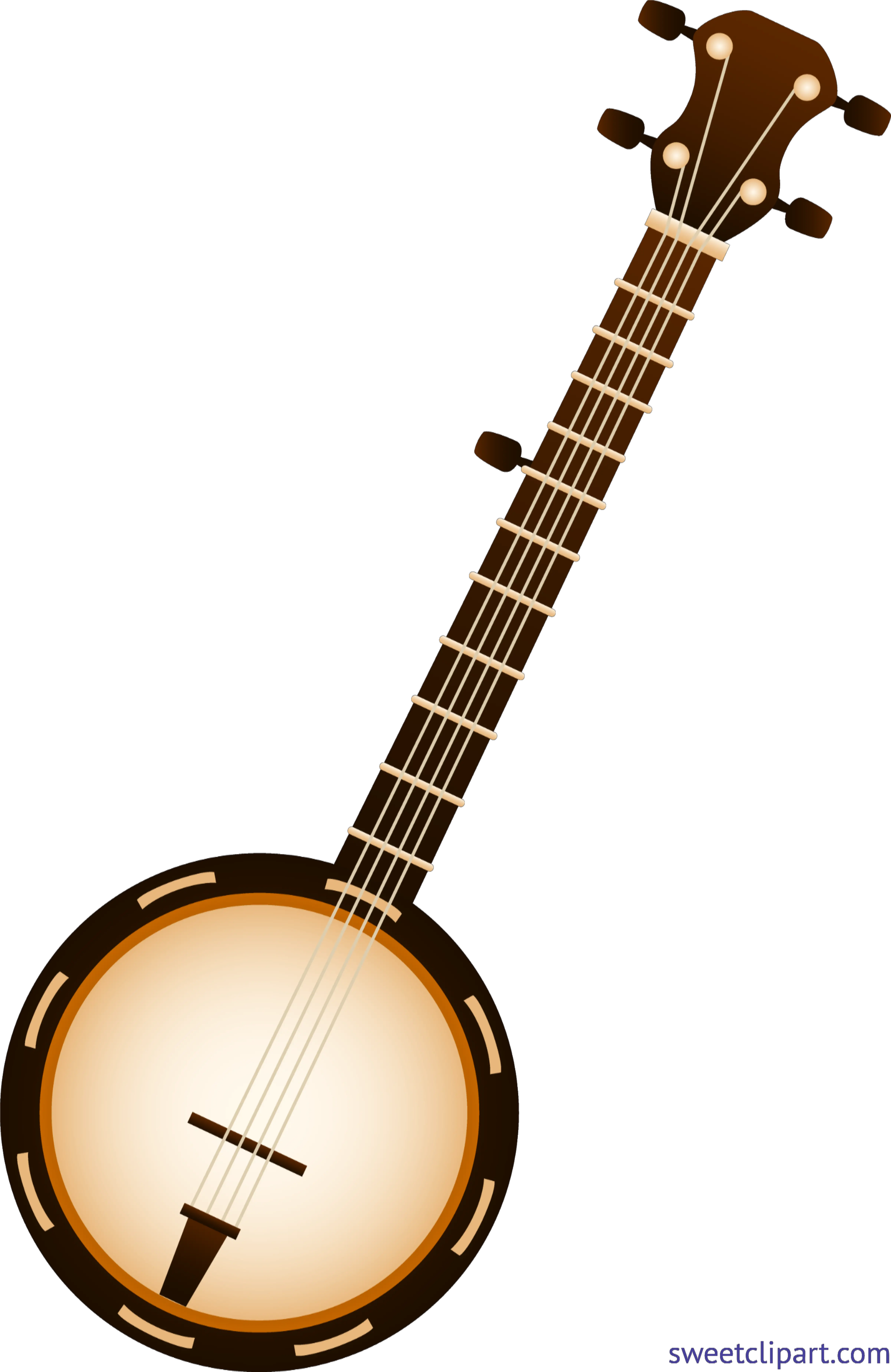 Banjo Vector Transparent Png Clipart Banjo Country Music Instruments Banjo Png