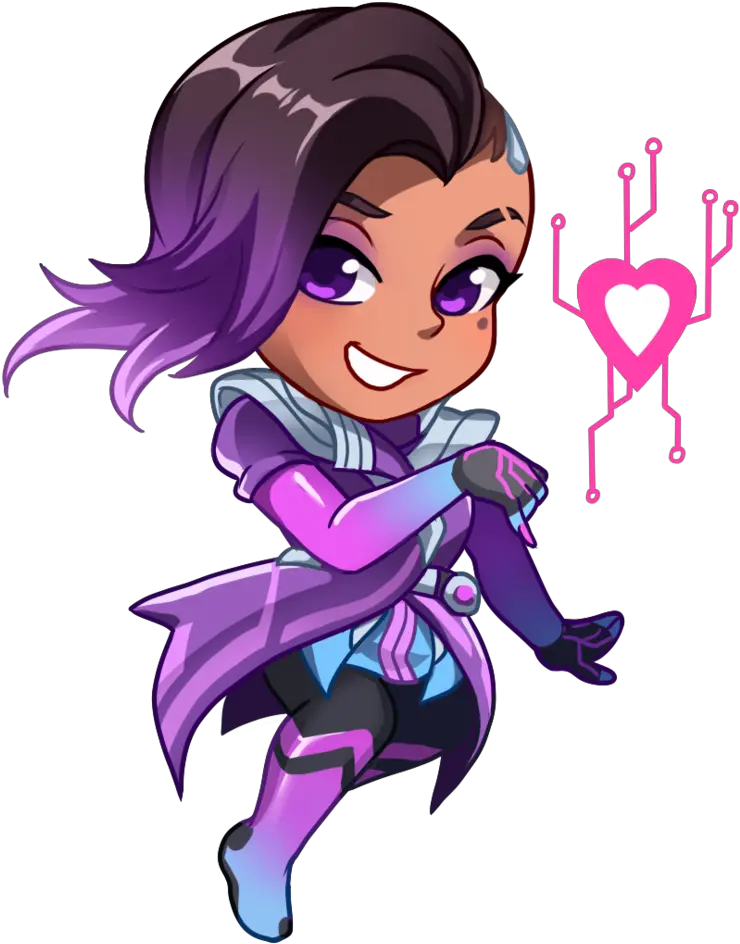 Professional Work U2014 Uguubear Sombra Cartoon Png Sombra Overwatch Png