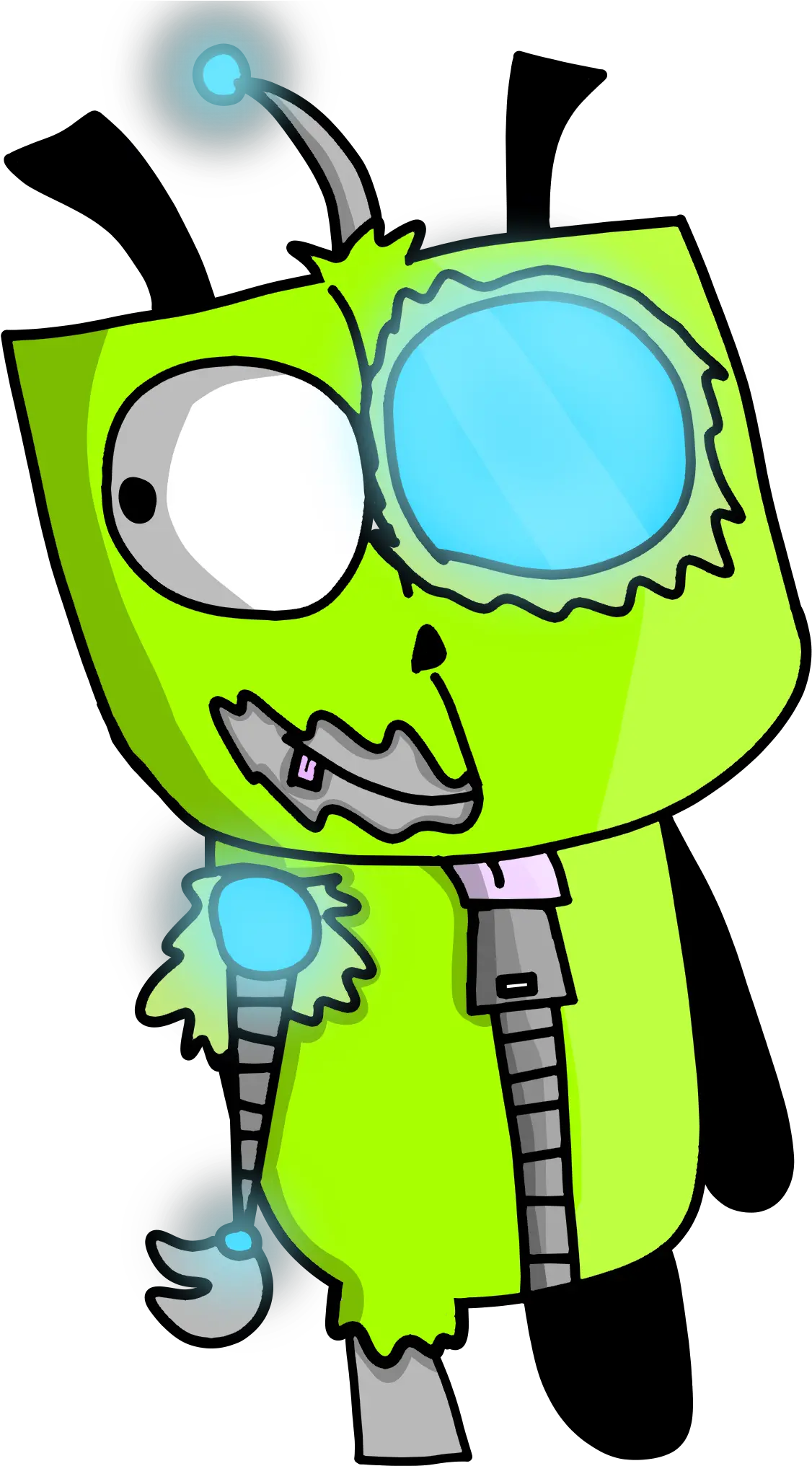 Of Gir From Invader Zim Invader Zim Png Gir Png