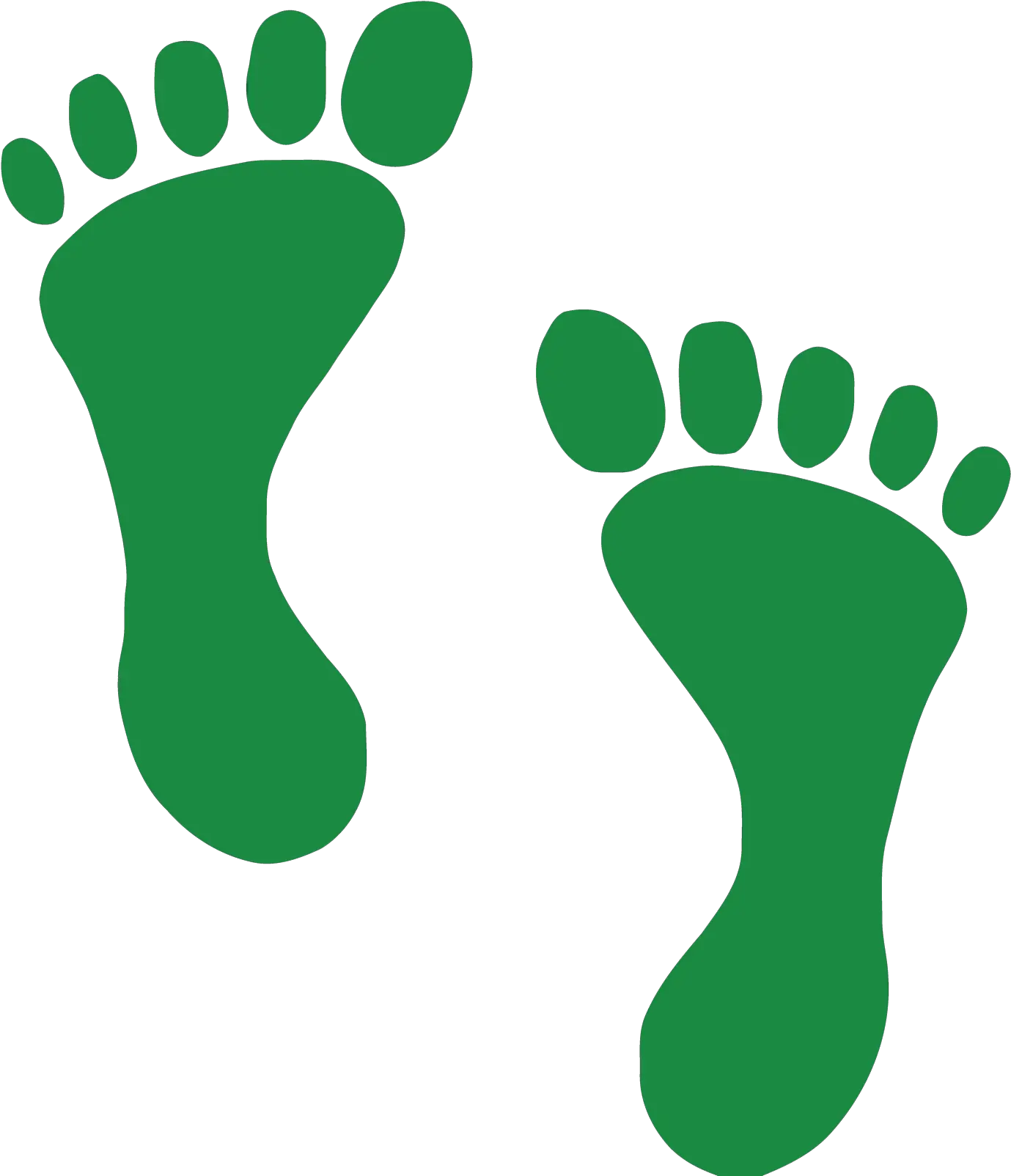 Green Feet Transparent Png Image Green Foot Print Png Feet Png