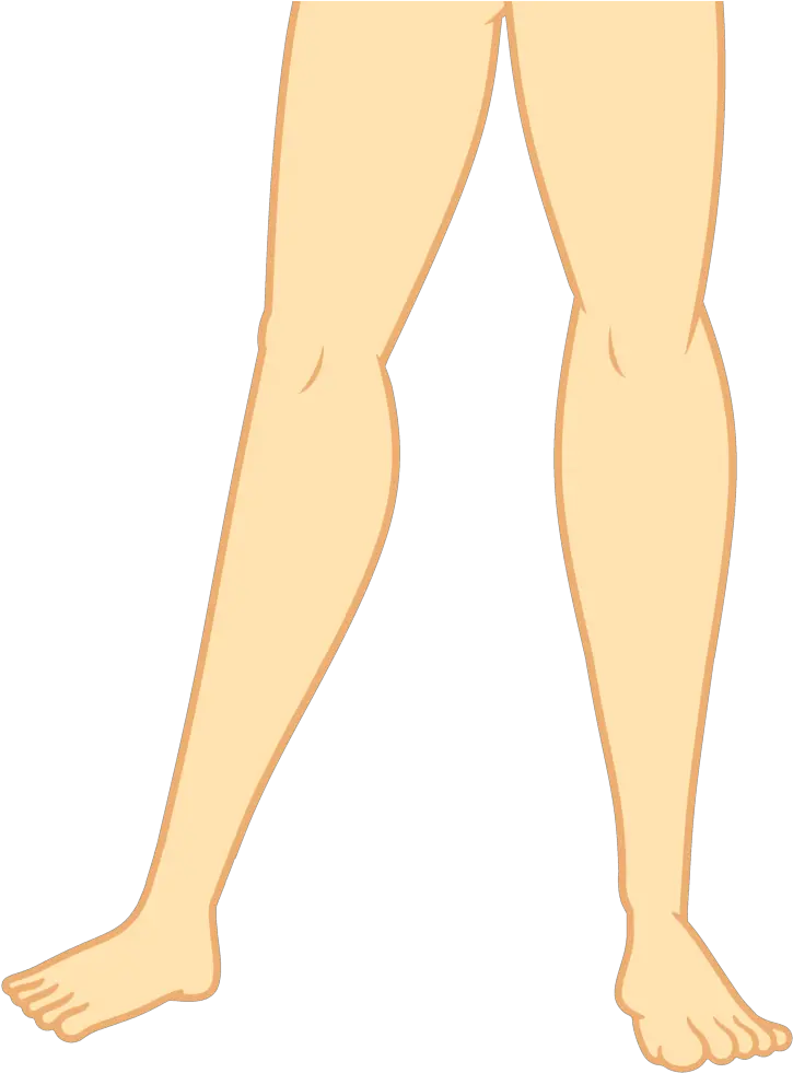 Applebucking Thighs Illustration Png Leg Transparent Background