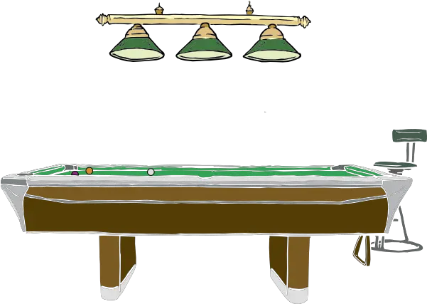 Pool Table Clipart Side View Clip Art Billiard Table Png Pool Table Png