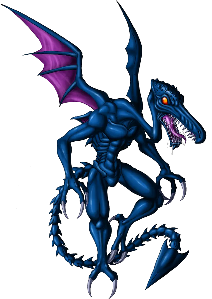 Neo Ridley Transparent Png Image Metroid Fusion Ridley Ridley Png