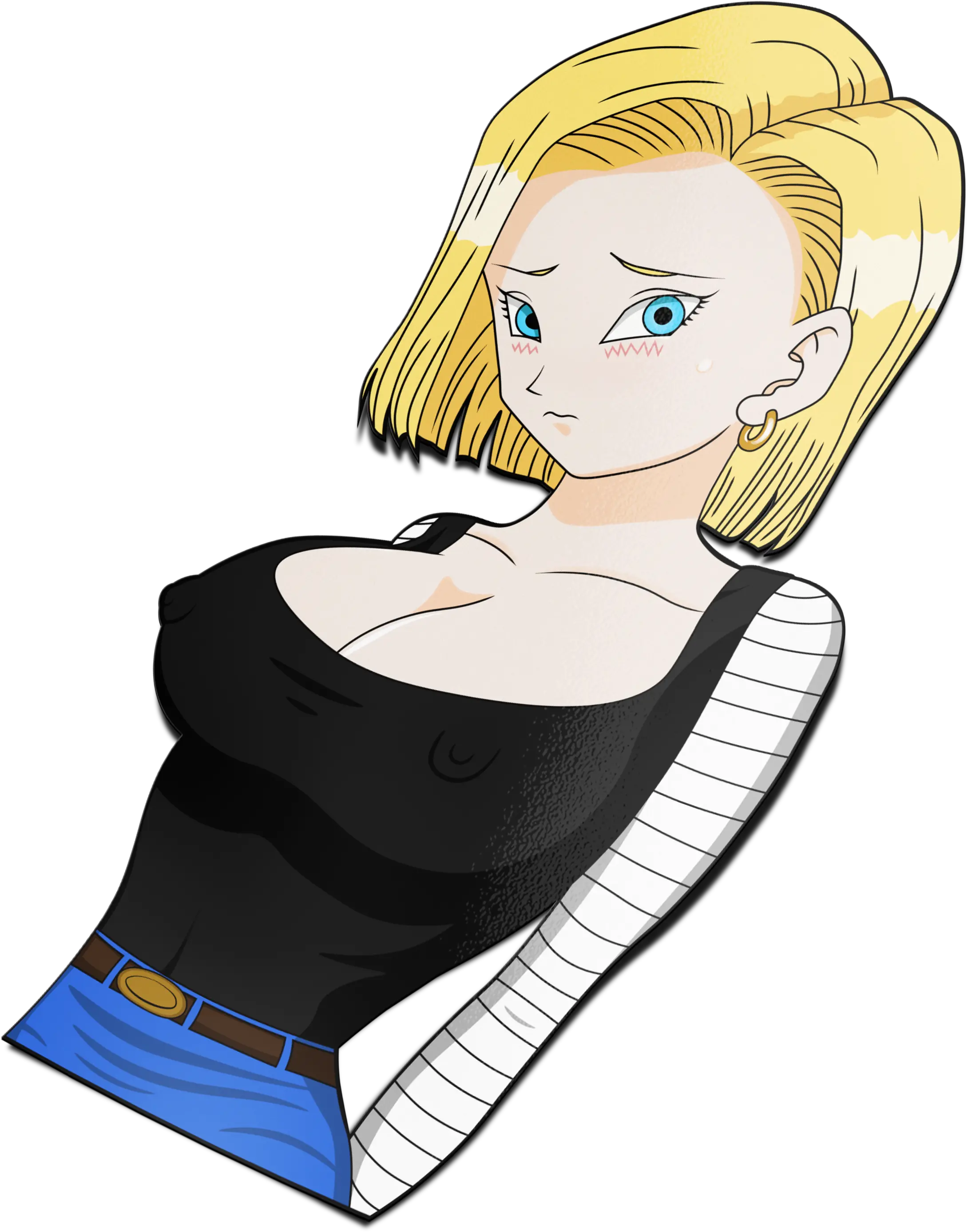 Android 18 Kisscut For Women Png Chi Chi Icon Dragon Ball