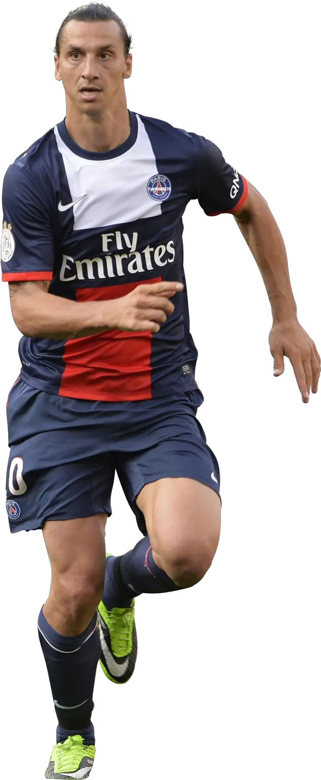 Run Zlatan Ibrahimovic Png Transparent Football Player Run Png