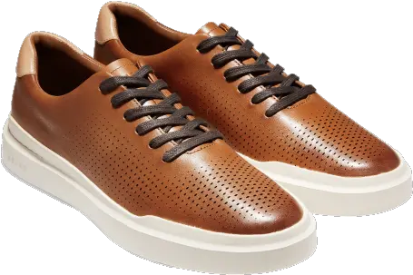 Grandprø Rally Laser Cut Sneaker Tan Cole Haan Rally Png Walking Cradles Icon