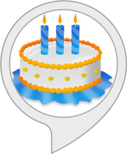 Tell My Age Amazonca Alexa Skills Birthday Card Format Png Emoji Cake Icon