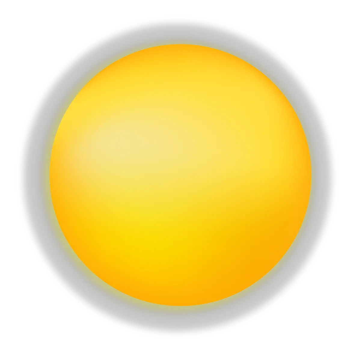 Simple Sun Silhouette Png