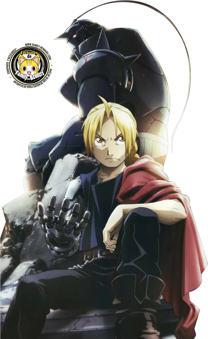 Render Alphonse Ed Elric Png Edward