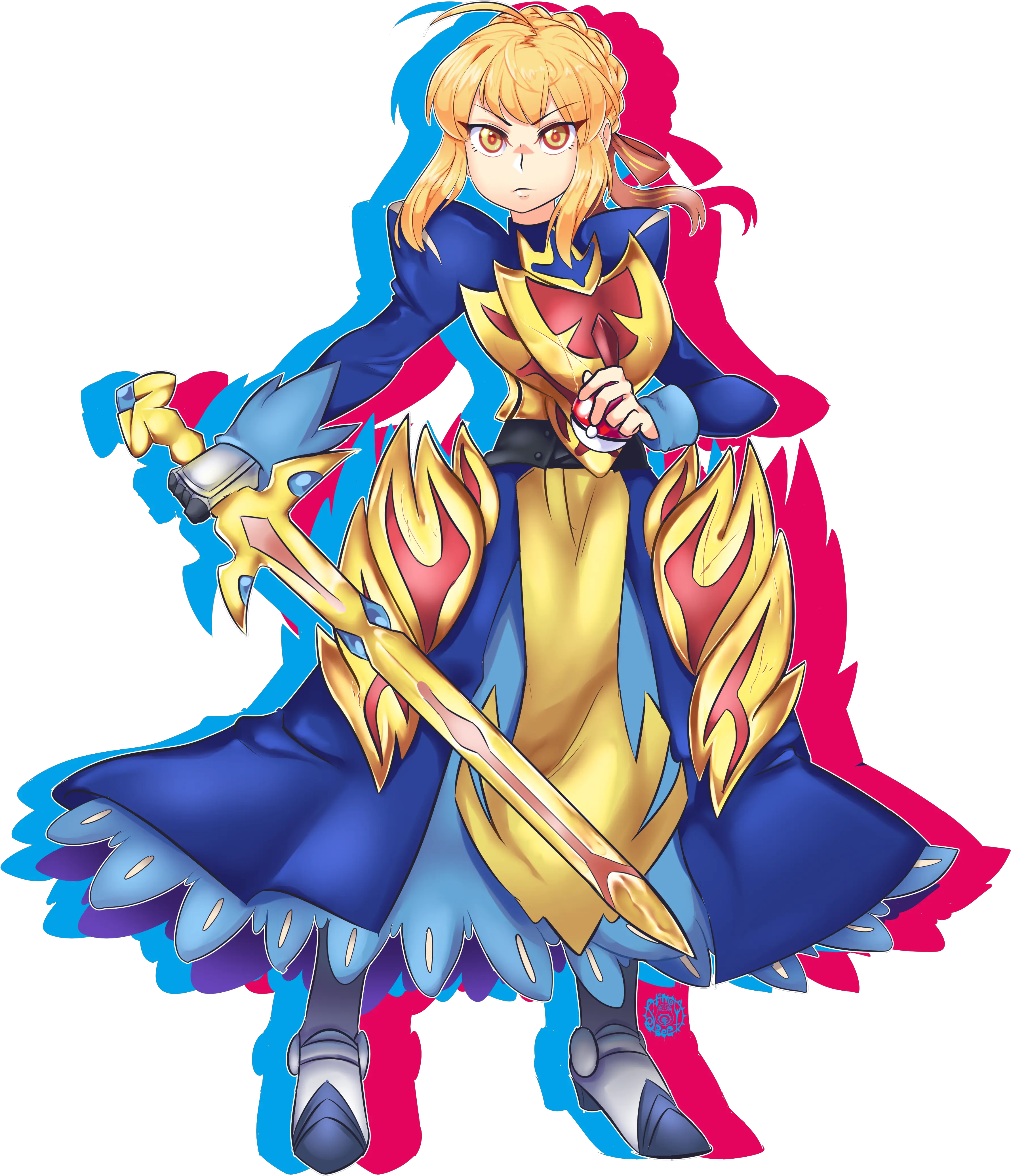 Sword U0026 Shield Saber By Stingybee Transparent PNG