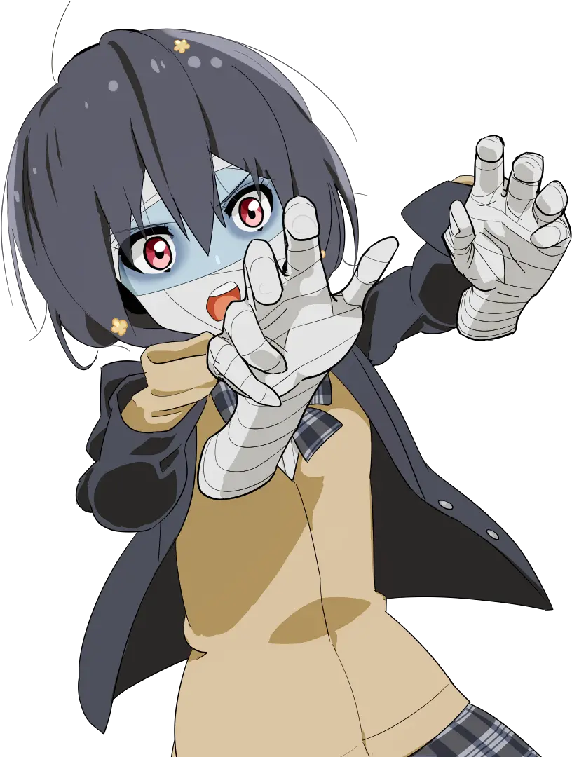 Pin Zombie Land Saga Png Manga Girl Png