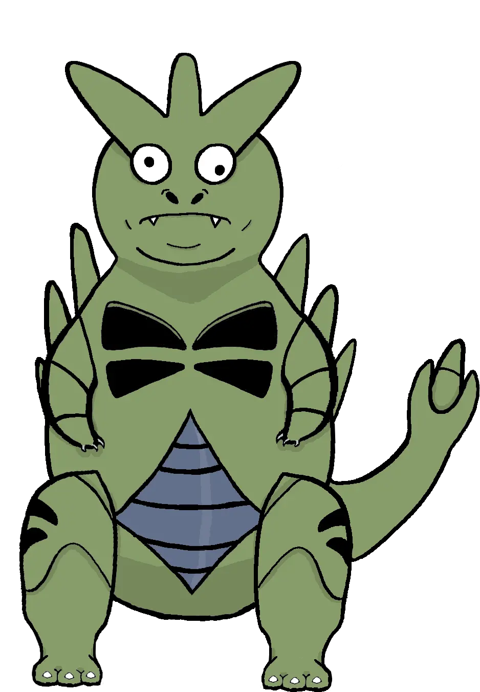 Tyranitar Was So Exciting Cartoon Png Tyranitar Png