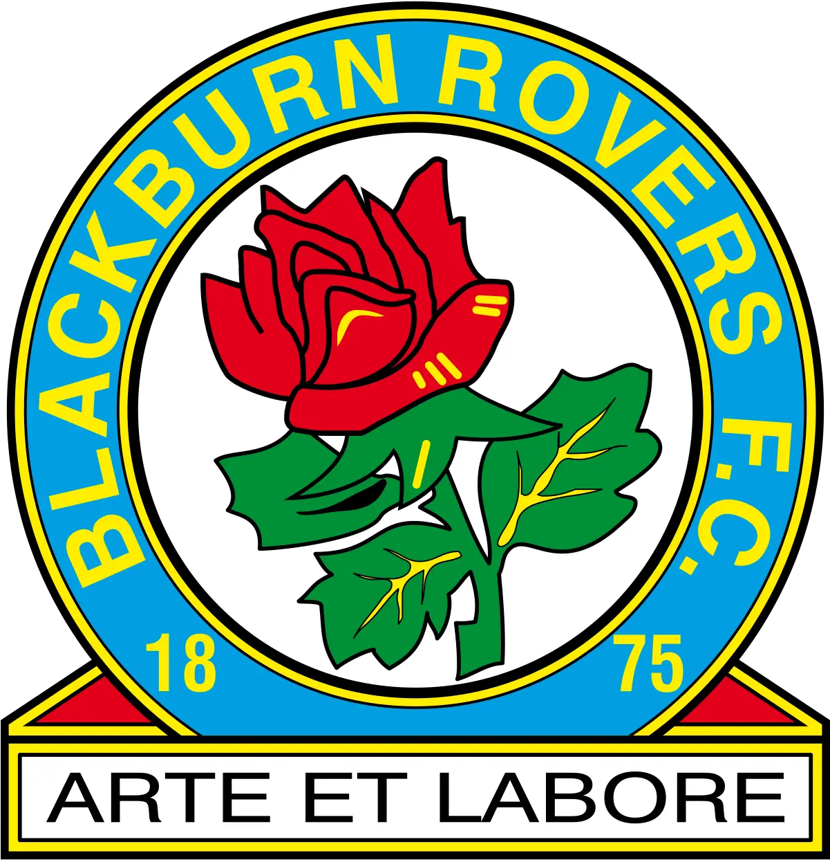 Blackburn Rovers Fc Wikipedia Blackburn Rovers Badge Png Rover Logo