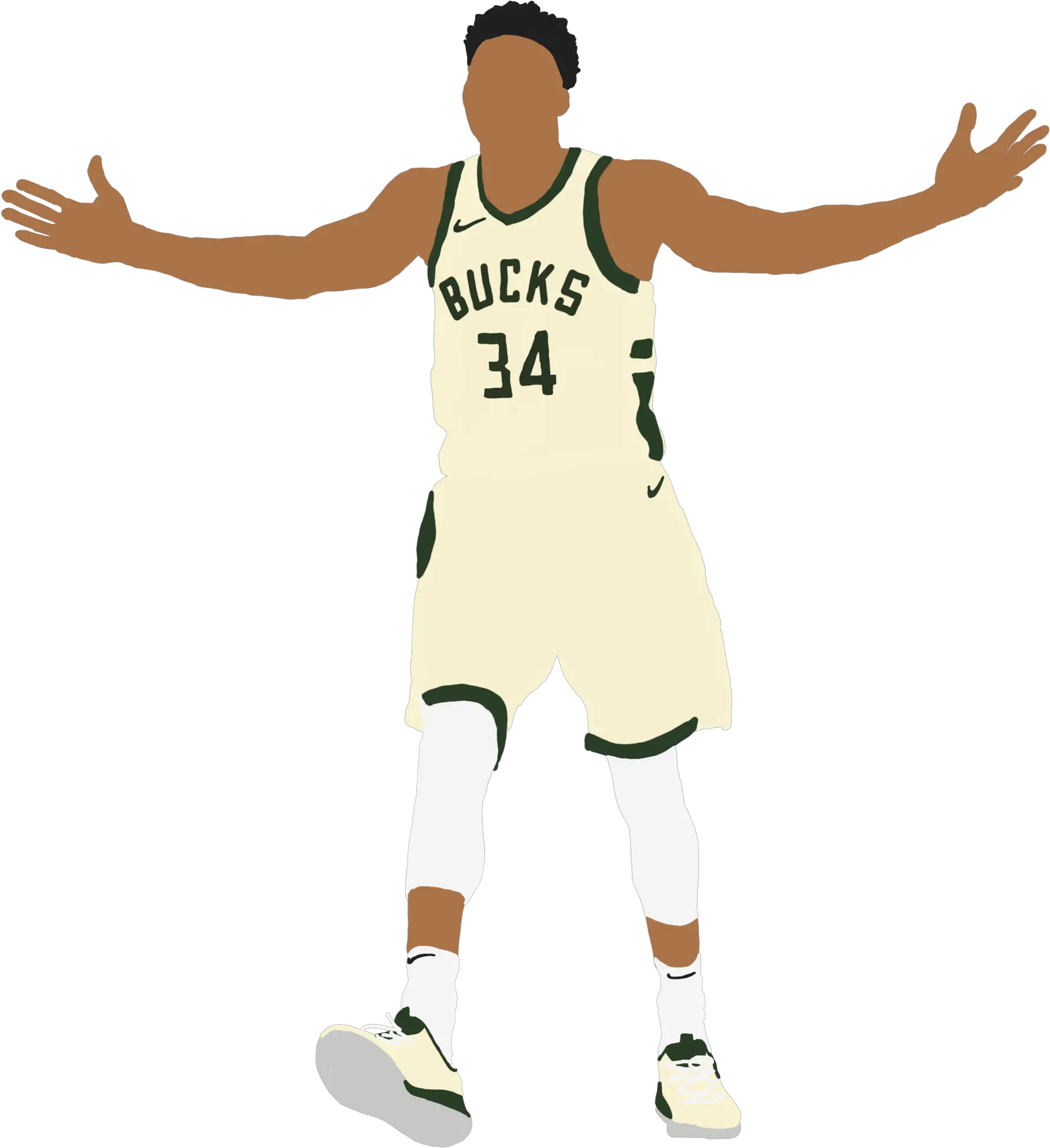 My Giannis Art Milwaukee Bucks Png Giannis Antetokounmpo Png