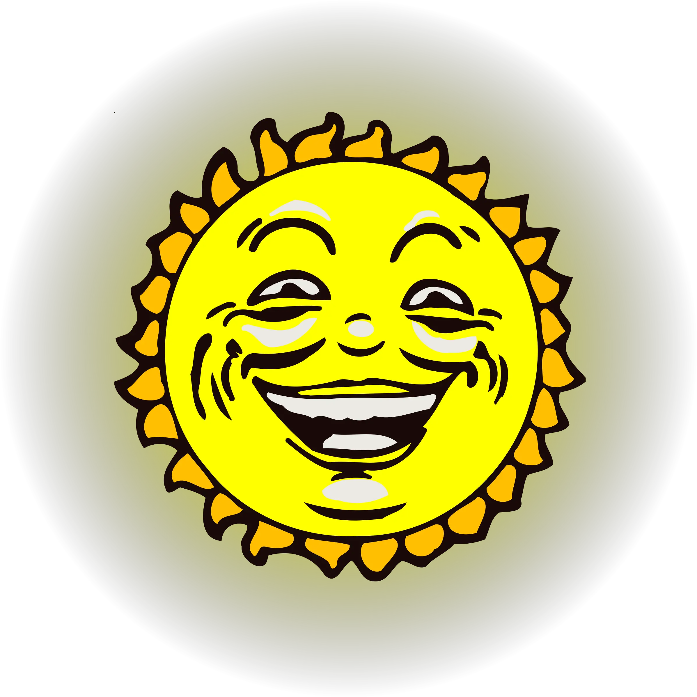 Image Transparent Library Png Files Sun Transparent With Face Smiling Sun Png