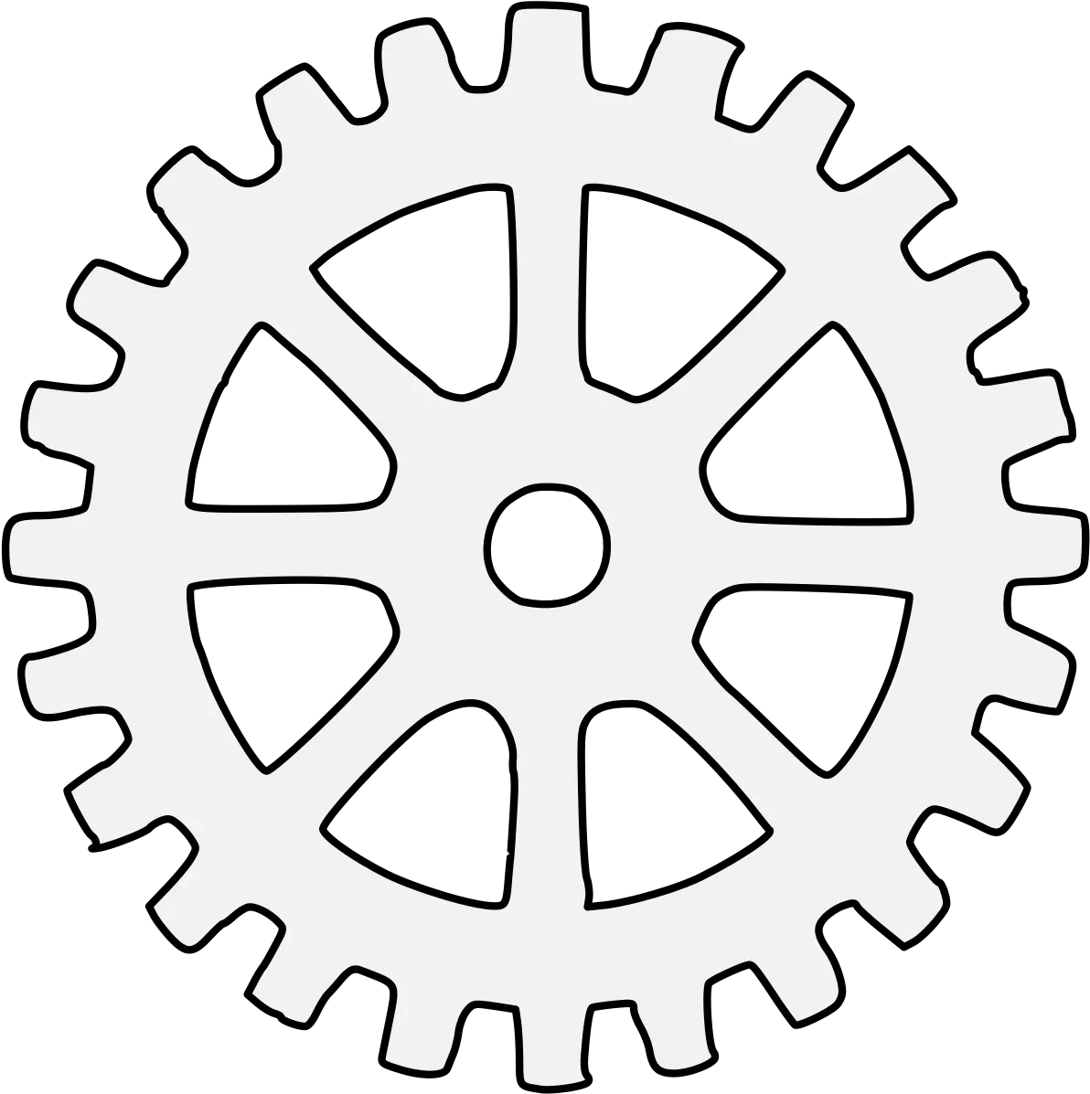 Cog Wheel Traceable Heraldic Art Samesystem Logo Png Cog Png