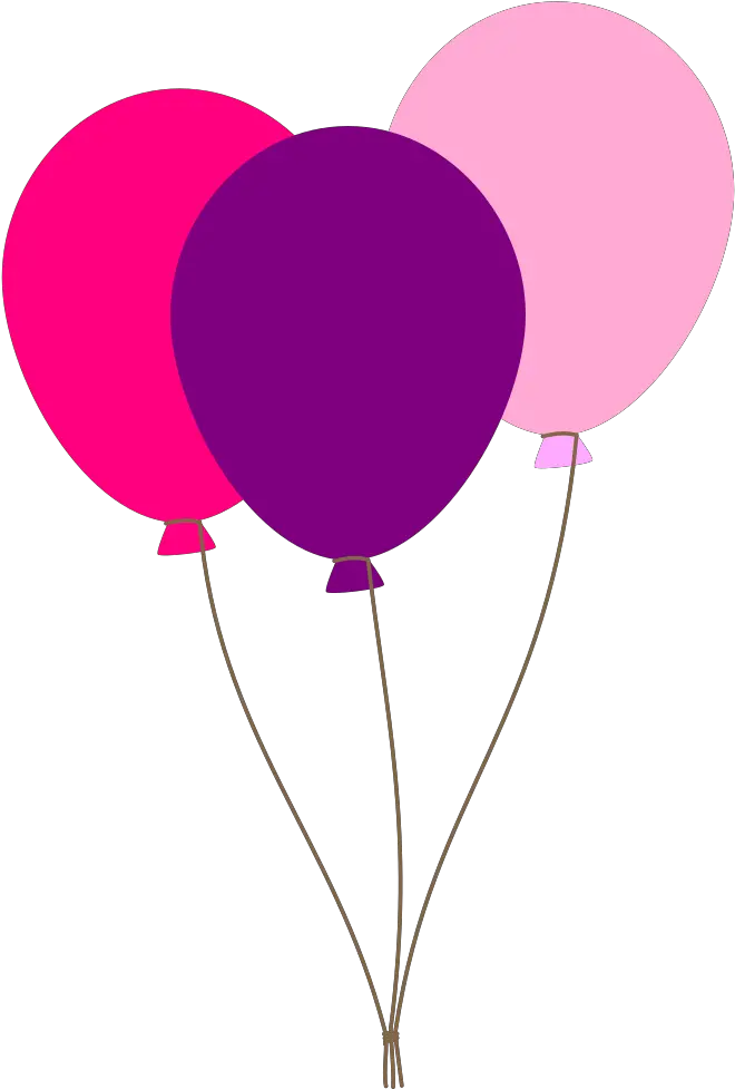 Girl Ballons Png Svg Clip Art For Web Gambar Balon Kartun Png Ballons Png