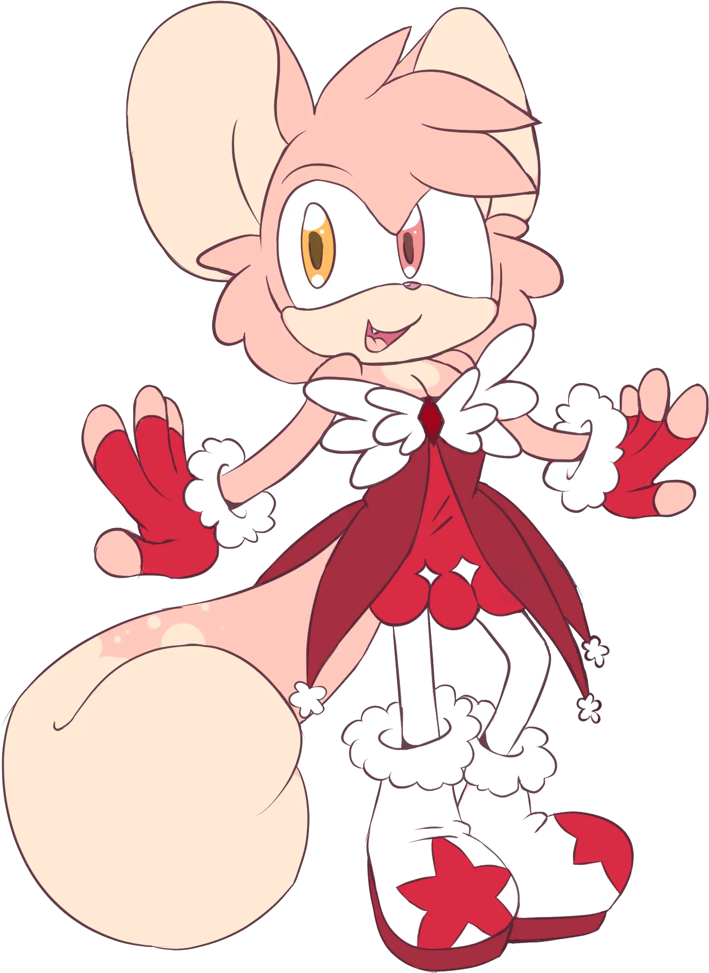 Cinnamon The Chinchilla 20 Art By Me Sonicthehedgehog Cartoon Png Chinchilla Png