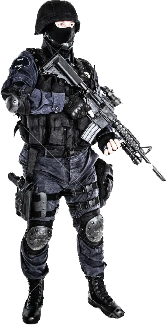 Swat Team Png 2 Image Uniforme De Equipo Tactico Swat Png