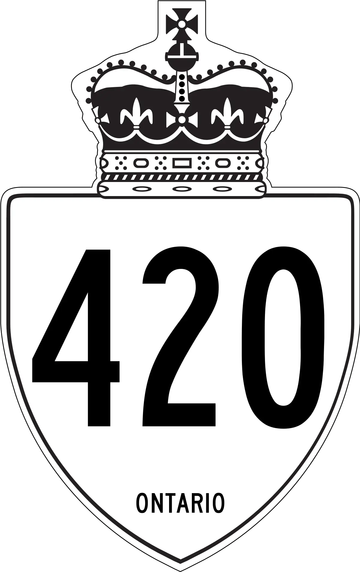 Ontario 420 Ontario Highway 401 Png 420 Png