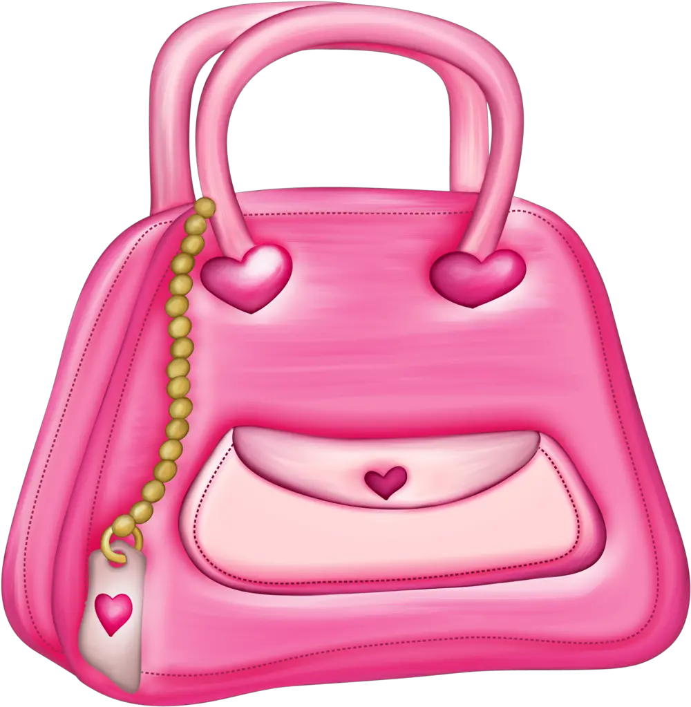 Girly Clipart Purse Transparent Pink Things Clipart Png Purse Png