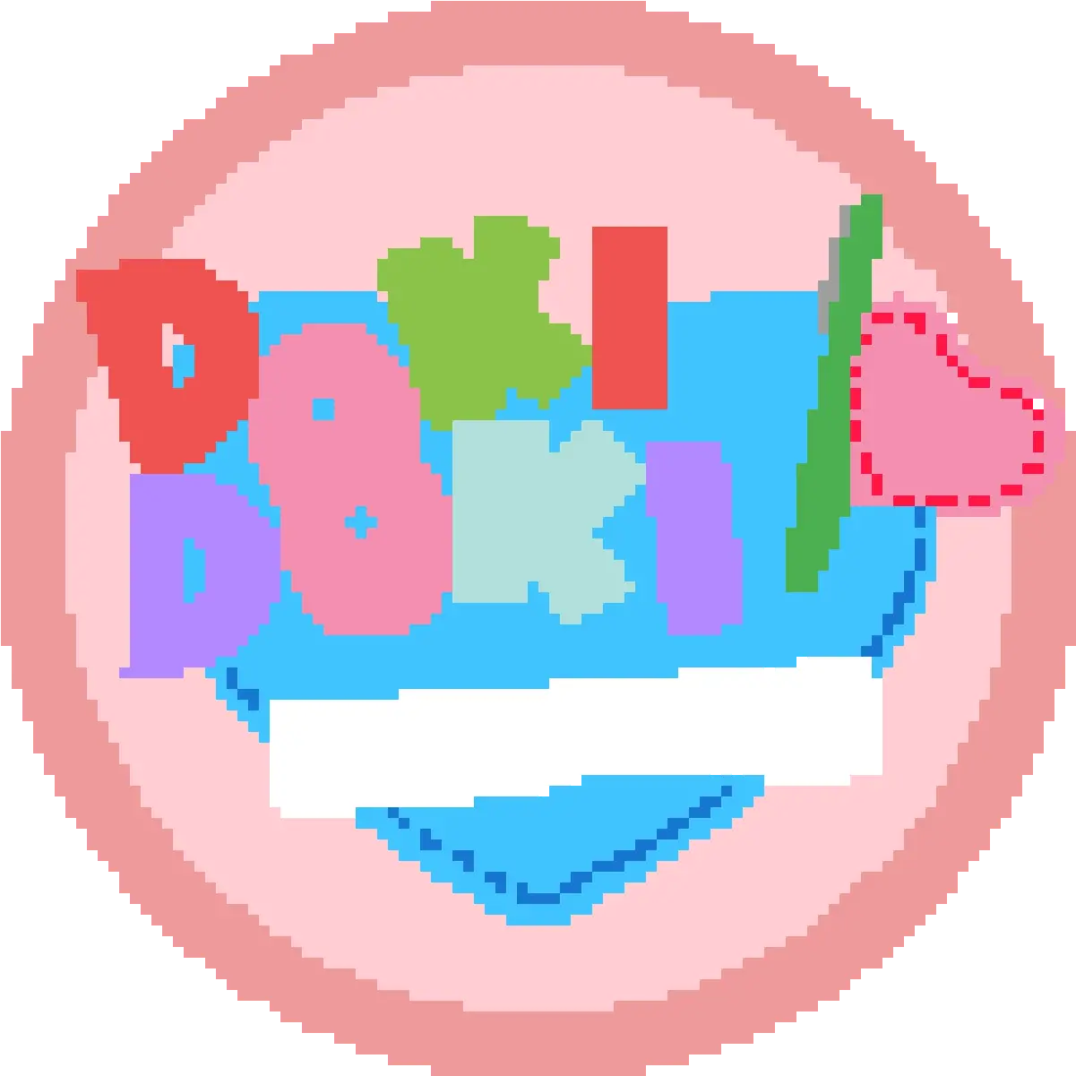 Pixilart Doki Doki Literature Club By Dylan123 No Sign Pixel Art Png Doki Doki Literature Club Logo Png