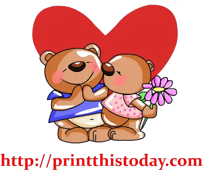 Free Love Teddy Bear Clip Art Osito Enamorado Png Teddy Bear Clipart Png