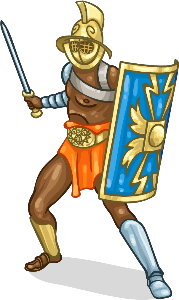 Gladiator Clip Vector Transparent Png Gladiator Cartoon Png Gladiator Png